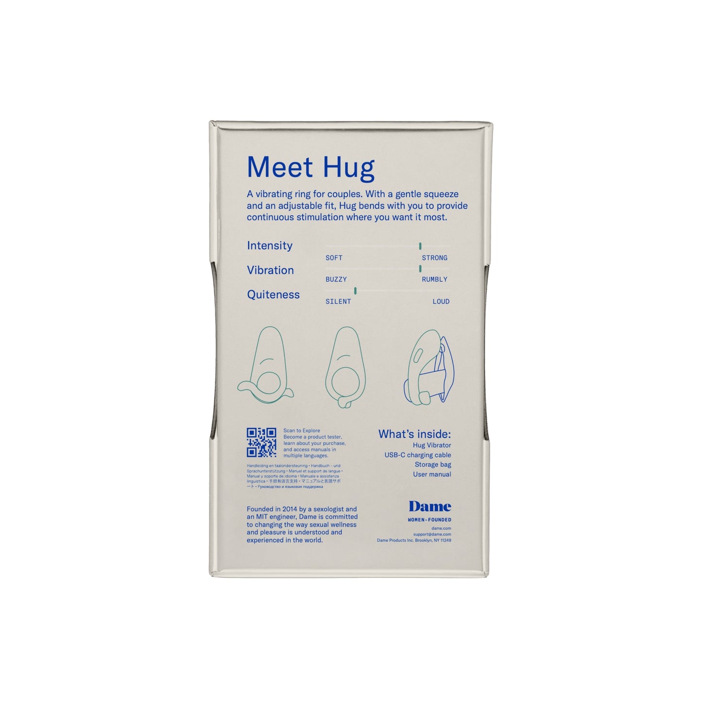 Hug, Adjustable Cock Ring Steel