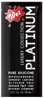 Platinum® Silicone Lubricant Pouch .33 Fl. oz./10mL