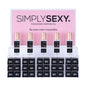 SIMPLY SEXY PHEROMONE PERFUME OIL ROLL ON ACRYLIC DISPLAY WITH TESTERS (36 PCS)
