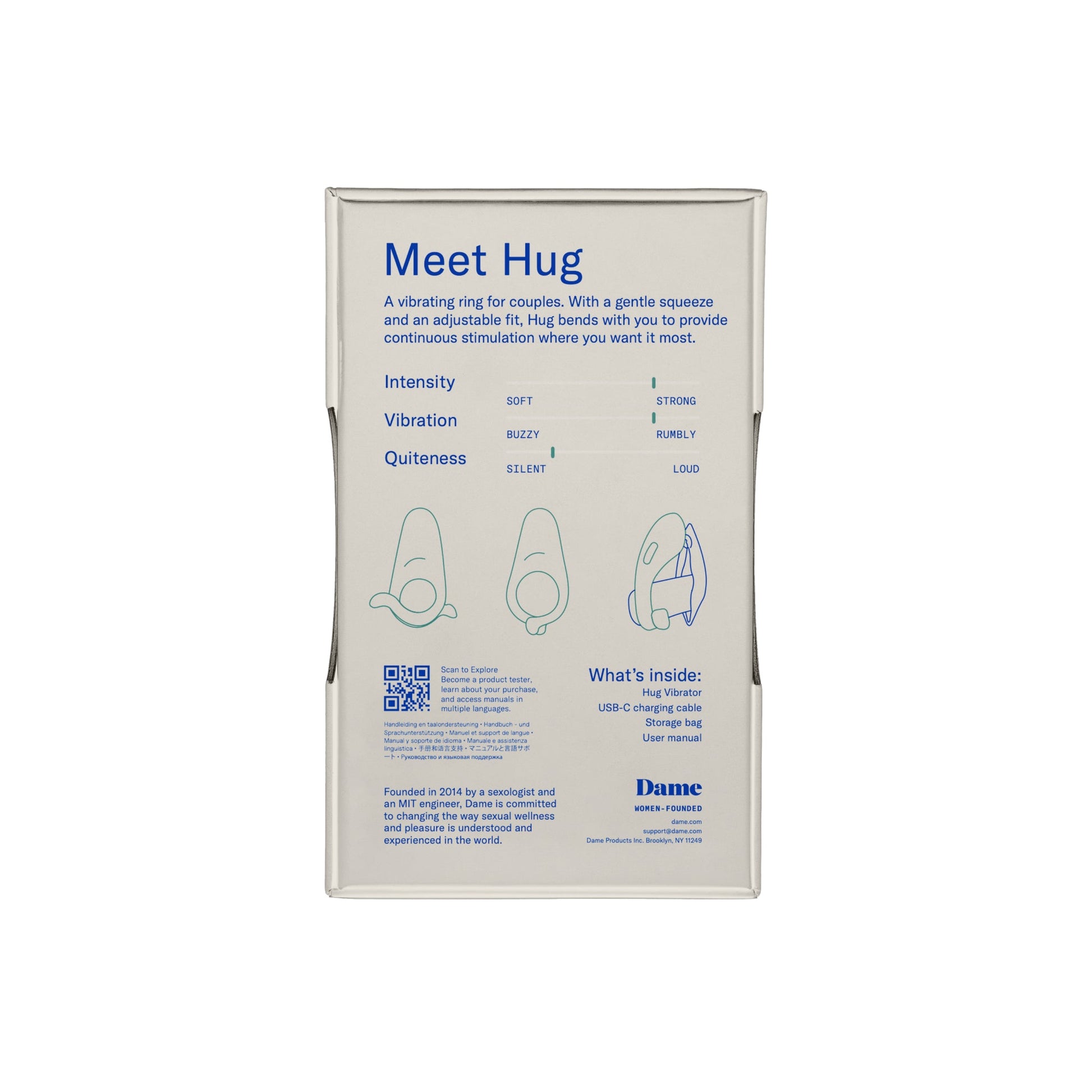 Hug, Adjustable Cock Ring Fir