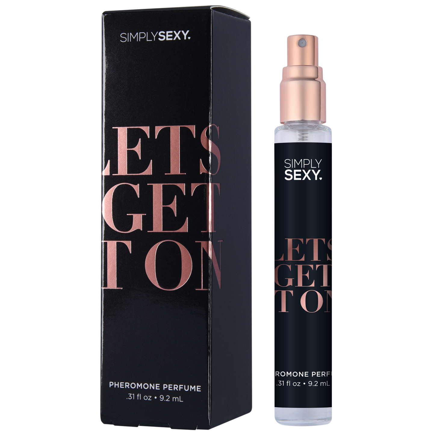SIMPLY SEXY PHEROMONE PERFUME SPRAY - LET'S GET IT ON - 0.31 floz | 9.2mL