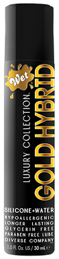 Wet® Gold Hybrid Water Silicone Blend 1 Fl. Oz./30mL