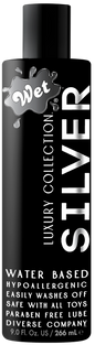 Silver Water Based Sex Lube 9 Ounce