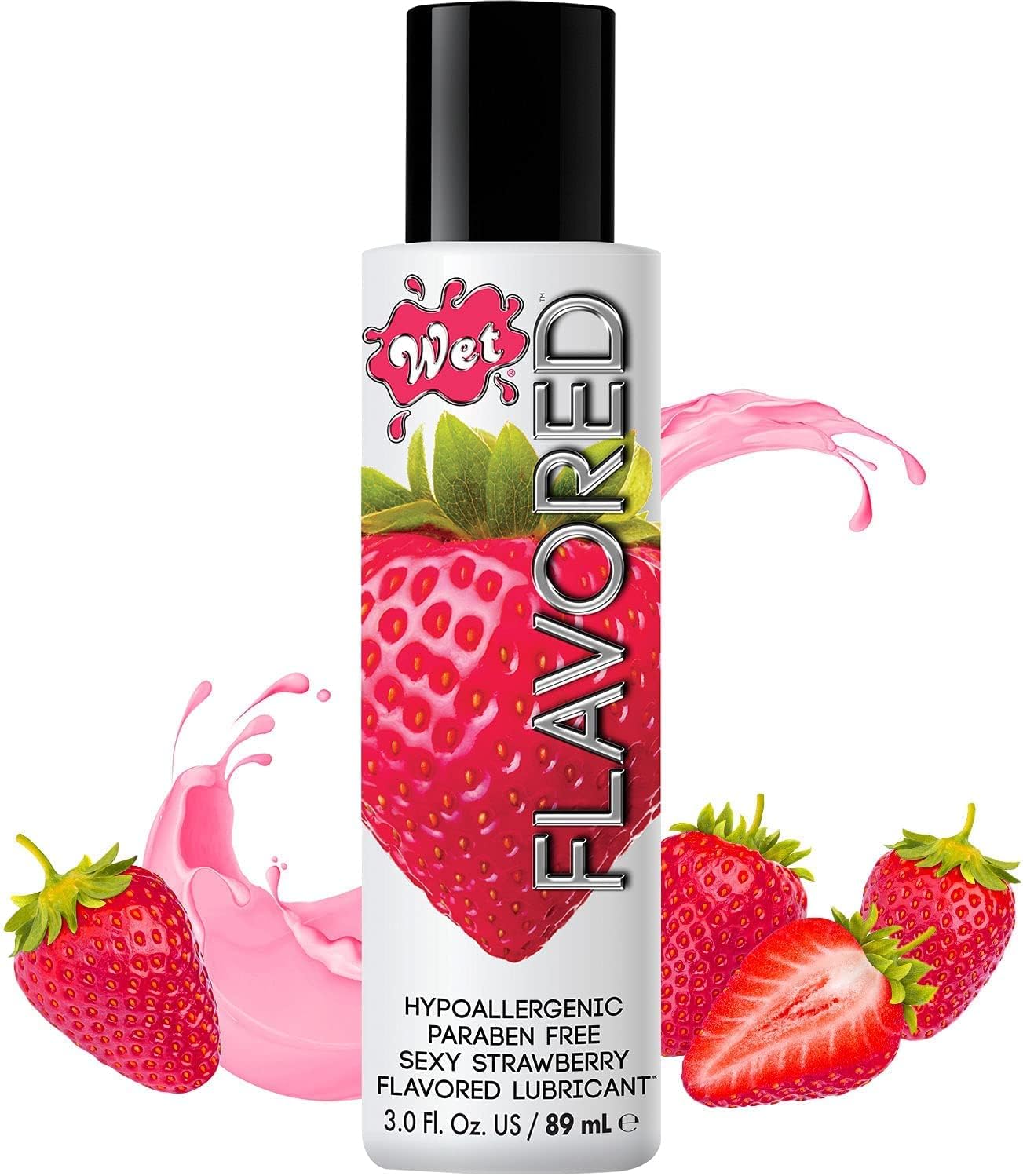 Flavored Sultry Strawberry Edible Lube 3oz