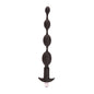 Tantus Silicone Black Progressive Anal Beads Vibrator