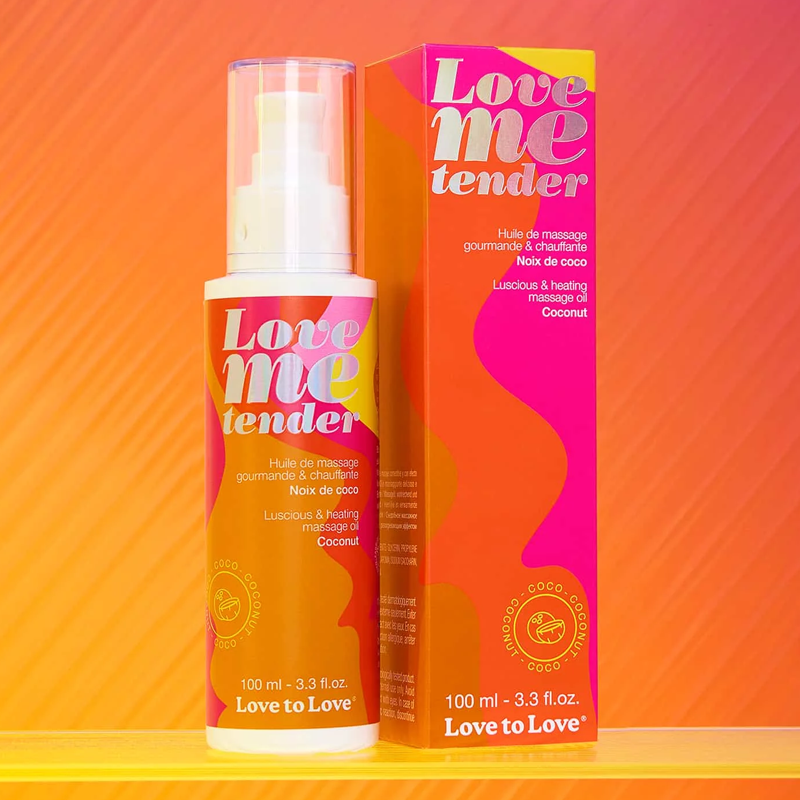 LOVE ME TENDER - MASSAGE OIL - COCONUT 100ML / 3.3FL.OZ.