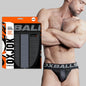 AIRMESH swagger jockstrap, TAR BLACK, LARGE
