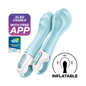 Air Pump Vibrator 5+ Blue