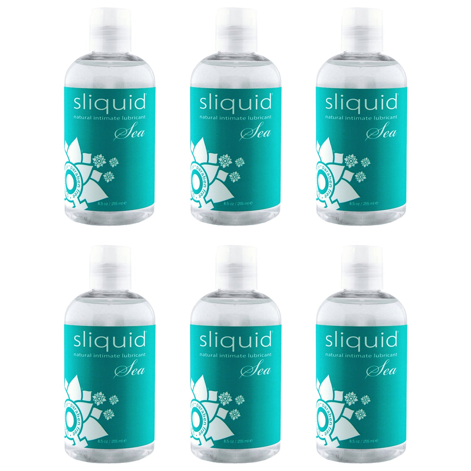 Sea Carrageenan Lubricant 4.2oz Promo Case (4.2oz X 6)